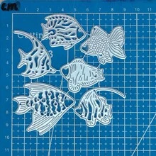 Deep Sea Fish Metal Cutting Dies, Suitable For DIY Scrapbooking Decoration Craft Die Cutting Embossing Card Making Template Scrapbook And Craft Photo Album Decoration Embossing - LG26-8103 - View 7