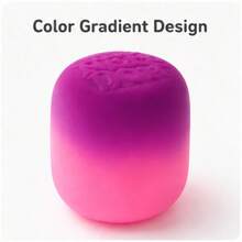 Gradient Capsule Squishy Squishy Toys Random Color You Will Receive One Random Shade Slow Rising Soft TPR Stress Relief Sensory Fidget Anti-Anxiety Kawaii Desk Decor Unique Gift For Adults Squishies - Random Color - View 6