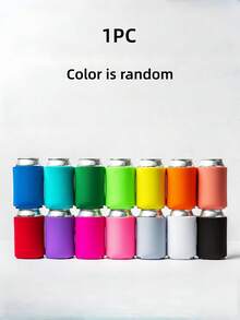 1/3/5pcs Multi-Color Neoprene Can Cooler Sleeve, 4mm Thick Insulation Anti-Condensation, Portable Beer Bottle Insulated Cup Holder, Outdoor Beach Party Camping Anti-Slip Drink Thermal Sleeve - View 16