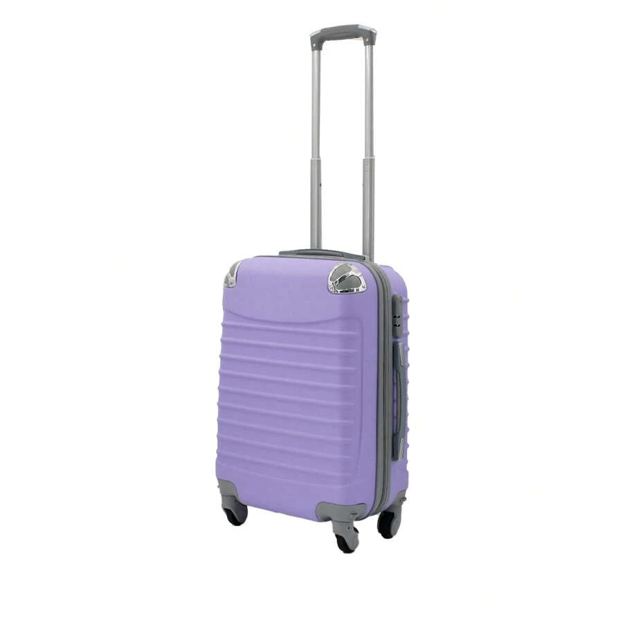 10KG Travel Suitcase With 360 Wheels And Telescopic Handle - Purple - View 1