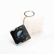 K-POP ENHYPN 6th Mini Album DESIRE:UNLEASH Peripheral Pendants, Jungwon, Heeseung, Jay, Jake, Sunghoon, Sunoo, Ni-Ki Keychain Ornaments, Rotatable Round Disc Keychains, Decorate Schoolbags, Backpacks, Key Chains, Suitcases, Perfect Gifts For Fans. - Multicolor - View 3
