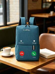 Schoolbag Laptop Bag Shoulder Bag Travel Bag Sports Bag College Bag School College Business Outdoor Hiking Camping Sports Casual Backpack - Multicolor - View 2