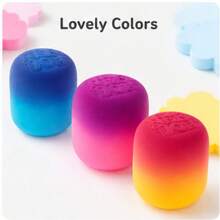 Gradient Capsule Squishy Squishy Toys Random Color You Will Receive One Random Shade Slow Rising Soft TPR Stress Relief Sensory Fidget Anti-Anxiety Kawaii Desk Decor Unique Gift For Adults Squishies - Random Color - View 10