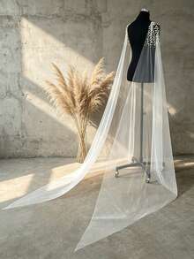 1 Pair Handmade Beaded Shoulder Shawl Bridal Wedding Accessory Suitable For Wedding Party - Milky - View 3