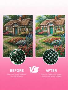 Diamond Painting Sealer With Silicone Brush, 5D Diamond Painting Sealer, Maintain Shine, For Diamond Paintings And Puzzles (4.4 Oz) - A - View 7