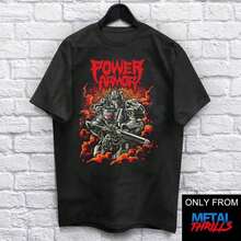 Camiseta Radioactive Power Unisex (Para Hombres y Mujeres), Camiseta Gamer, Camisetas Heavy Metal, Camiseta de Videojuegos, Música Retro, ropa de hombre, ropa de verano para hombre, ropa de - Negro - Ver 1