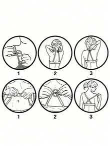 10pcs/8pcs/4pcs Bra Strap Buckles 4 Colors H-Shaped Bra Straps With Anti-Slip Clips, Cross Strap Buckles For Bra Strap Fixer, Invisible Bra Strap Clips, Suitable For Cross-Style Bras, Women's Bra Accessories, Travel, Sports, Outdoor Activities, Belts, Back To School Supplies, Etc. - Multicolor - View 6