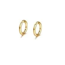 Clip On Huggie Earrings For Men Women Unisex Hypoallergenic Small Hoop Earrings,Non Pierced Conch Daith Helix Ring Hoop Rook Tragus Cartilage Earrings - NOT - View 14