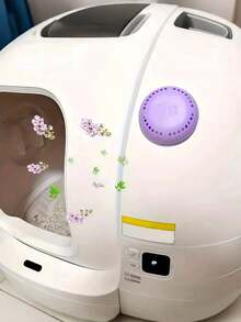 1件長效香氛空氣清新劑 除臭劑 附額外外殼的固體香氛除臭錠，提升浴室、臥室、汽車與居家清新感，適用於衣櫥與廁所除臭 - 彩色 - 查看 6