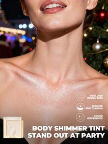 GUOXIAONIU Iluminador Líquido Dorado Beige, Brillo Líquido Multiusos para Cara y Body, Acabado Luminoso Natural Hidratante, Gotas de Brillo Líquido de Larga Duración Resistentes al Agua y a las Manchas, Adecuado para Pómulos, Clavículas, Piernas - #Beige dorado - Ver 10