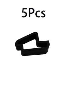 1/5pcs Door And Window Stopper, Durable Anti-Collision Buffer Strip And Rail Lock Set, Suitable For Balcony Partition, Ventilation And Privacy Protection, Easy Installation, Fit For Patio Door, Bedroom Essential, Home Gift - Multicolor - View 14