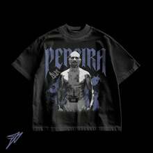 Alex.Perreira T Shirt/Printed MMA Boxer Retro Pattern T Shirt - Black - View 2