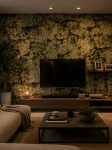 Self-Adhesive PVC Wallpaper, Washable, Decorative Wood Pattern, 5m X 10m Roll, For Home Renovation And Decoration, Living Room, Bedroom, Kitchen, Furniture, Patterned Wall Covering. - F217 - 查看 4
