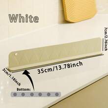 YITAPE 1pc Kitchen Sink Splash Guard, Silicone Material, Strong Suction Cup Design, Anti-Slip Countertop Protector, One-Piece Design, Suitable For Standard Sinks, Prevents Water Splashing, Keeps Countertop Clean, Suitable For Home Kitchen Or Restaurant, Durable Modern Kitchen Supplies, Black, Kitchen Accessories, Kitchen, Home Decor, Kitchen Utensils, Gadgets, Bathroom Accessories, Kitchen Storage, Home Kitchen Accessories, Sink Strainer, Faucet Accessories, Kitchen Storage - A - View 10