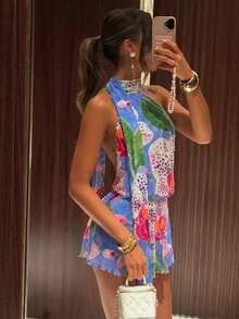 Women Plus Size Sports Dresses - Multicolor - View 9