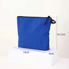 1pcs Waterproof Storage Bag For Tool Foldable Outdoor Travel Wash Bag Portable ID Bag File Bag Women Large Capacity Cosmetic Bag - Green 30x4x20cm - View 7