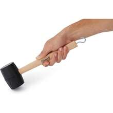 Coleman Rubber Mallet With Tent Peg Remover Hook, Double-Sided Mallet Head Made Of High-Impact Rubber, Great For Camping, Tailgating, Carpentry, Variant 1 - 均碼 - 查看 3