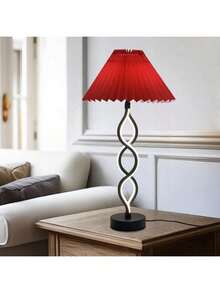 LED Seaweed Fabric Table Lamp, Creative Minimalist Design Table Lamp, Suitable For Bedroom, Living Room, Office, Bedside Daily Lighting, Reading Lighting, Decorative Table Lamp, Atmosphere Night Light - Desk Lamp - View 14