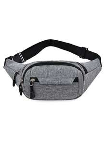 Bolso de cintura unisex, bolso de negocios de gran capacidad multifuncional, billetera para teléfono de deportes al aire libre duradera (posición de la hebilla no fija) - Multicolor - Ver 16