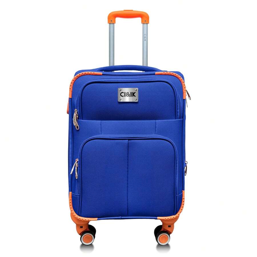 Cabin Suitcase Hand Luggage 10kg With Lock 18 Inch - Camel - View 1