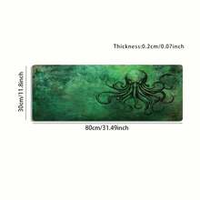 1pcThis Large Gaming Mouse Pad Features A Mysterious-Style Background Design And A Non-Slip, Washable Rubber Base; It Is Suitable For Use As Office Gear, A Computer Accessory, Or A Desktop Decoration. - Mouse Pad - View 8