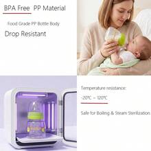1pc 60ml PP Material Baby Milk Bottle, Silicone Nipple, Boilable And Steam Sterilizable, Suitable For 0-3 Months Old Infants - Multicolor - View 4