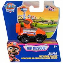 Spin Master Paw Patrol Air Rescue 6件組小狗賽車玩具禮品套裝，包含 Archie、Mao Mao、Tian Tuan、Xiao Li、Rocky 和 Zuma，適合 3 歲及以上男孩女孩兒童 - ZUMA - 查看 1