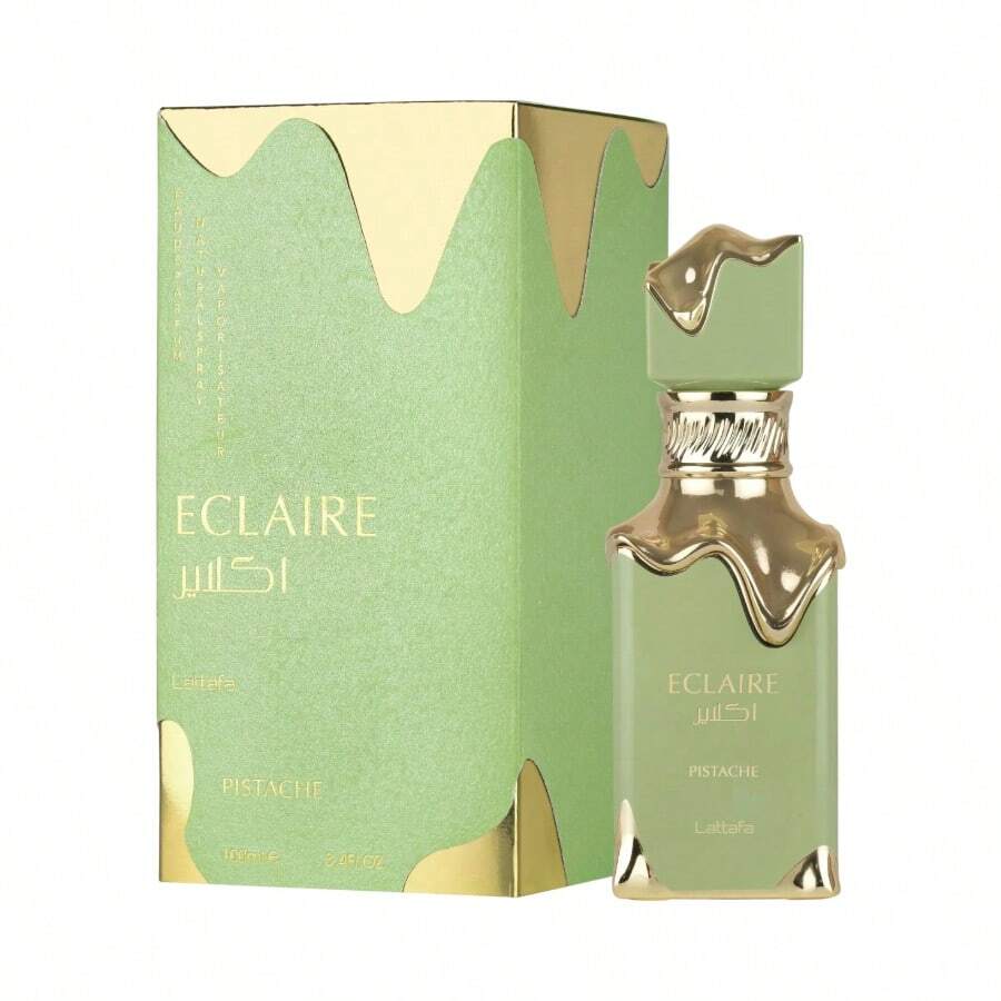 SENDME Latta Eclaire Pistache – Gourmand, Nutty, Creamy, Musky – Eau De Parfum Spray Long-Lasting Fragrance For Women, 3.4 Ounce / 100 Ml - 花卉印花 - 查看 1