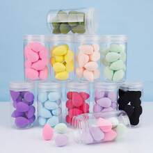 12 piezas de esponjas de maquillaje mini, esponjas super suaves no absorbentes de uso dual húmedo & seco, borlas de polvo - Multicolor - Ver 1