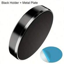 1pc Universal Magnetic Car Phone Holder Sticker - Multicolor - View 8