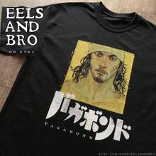 Camiseta UNISEX Musashi Vagabond - Negro - Ver 2