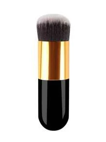 1pc Foundation & Blush Brush, Suitable For Neutral Skin, Fragrance-Free Polyester Bristles, ABS Plastic Handle, Multi-Functional Face Brush, Can Be Used For Blush, Highlighter And Other Purposes, Ideal Makeup Tool Choice - Multicolor - View 8