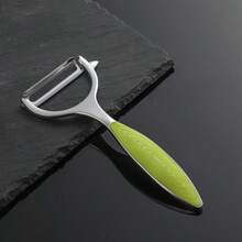 Stainless Steel Peeler For Kitchen, Multi-Function Potato And Apple Peeler, Fruit Scraper - Black - View 14