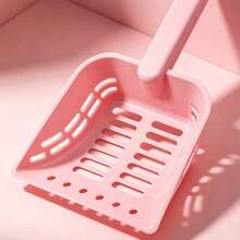 Heavy Duty Durable Cat Litter Scoop, Large Non-Stick Hollow Sieve Cat Litter Scoop, With Ergonomic Handle, Pet Cat Litter Cleaning Accessory - Multicolor - View 8
