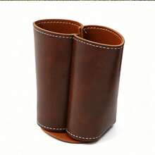 Customized Leather Cup Sleeve, Personalized Pattern, Fashionable Personalized Cup Sleeve, Protect Your Water Bottle, Premium Leather Material, Multiple Color Options, Personalized Custom Letters - Multicolor - View 5