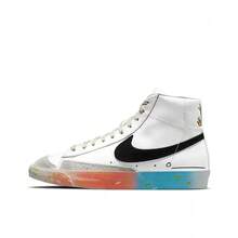 Nike Blazer Mid Graffiti Trailblazer Men's Casual Shoes - White/Multicolor - View 3