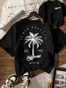 Women T-Shirts - 黑色 - 查看 1
