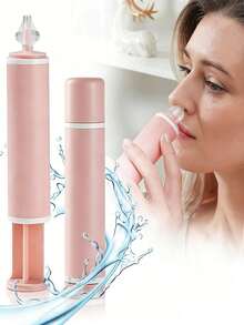 1 st - 60 ml ansiktsrengöringssätt - skonsamt sköljverktyg, hygieniskt (lätt att använda och portabelt), tandvård, tänder, tandtråd, tandrengöringsverktyg, reseborste - Multifärgad - Visa 2