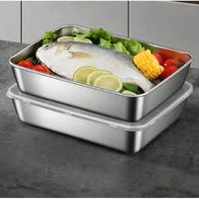  Mehrzweck-Aufbewahrungsboxen aus Edelstahl, 5er-Set mit Deckeln, Versiegelte Behälter für Trockenwaren/Snacks/Picknick-Bento - Übersicht 7
