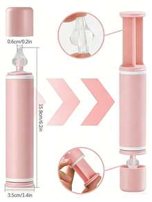 1 st - 60 ml ansiktsrengöringssätt - skonsamt sköljverktyg, hygieniskt (lätt att använda och portabelt), tandvård, tänder, tandtråd, tandrengöringsverktyg, reseborste - Multifärgad - Visa 8