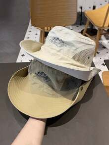 Mũ chống nắng ngoài trời unisex đa năng thoáng khí mới, leo núi, leo trèo, cắm trại, đạp xe, câu cá, chống tia UV, phong cách cao bồi miền Tây, nhiều màu lựa chọn - Nhiều màu - Xem 5