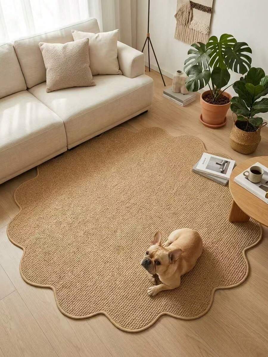 1pc Lace Pineapple Pattern Non-Slip Floor Mat, Multi-Color Options, Decorative Carpet, Bedroom Decor, Small Rug, Carpet, Home Decor, Living Room Carpet, Bedroom Carpet, Washable Outdoor Rug