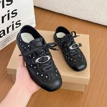 Women Soccer Shoes - Black - View 2