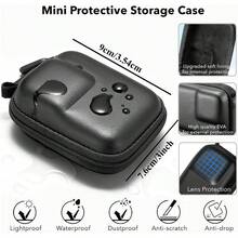 Insta360 Ace Pro 2 配件，PU 便攜迷你收納包，鏡頭螢幕保護貼 (6 入裝) 適用於 Insta360 Ace Pro 2，橡膠鏡頭蓋保護套適用於 Insta360 行動攝影機 - 查看 2