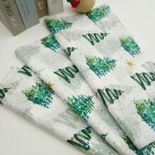 10/30/50 Sheets Wrapping Tissue-Beautiful Christmas Tree Golden Star Pattern Wrapping Paper, Birthday Party Decorating Paper, Gift Wrapping Tissue, Suitable For, Bouquet Wrapping, Wedding Decoration, Christmas, Valentine'S Day, Halloween, Summer - View 3