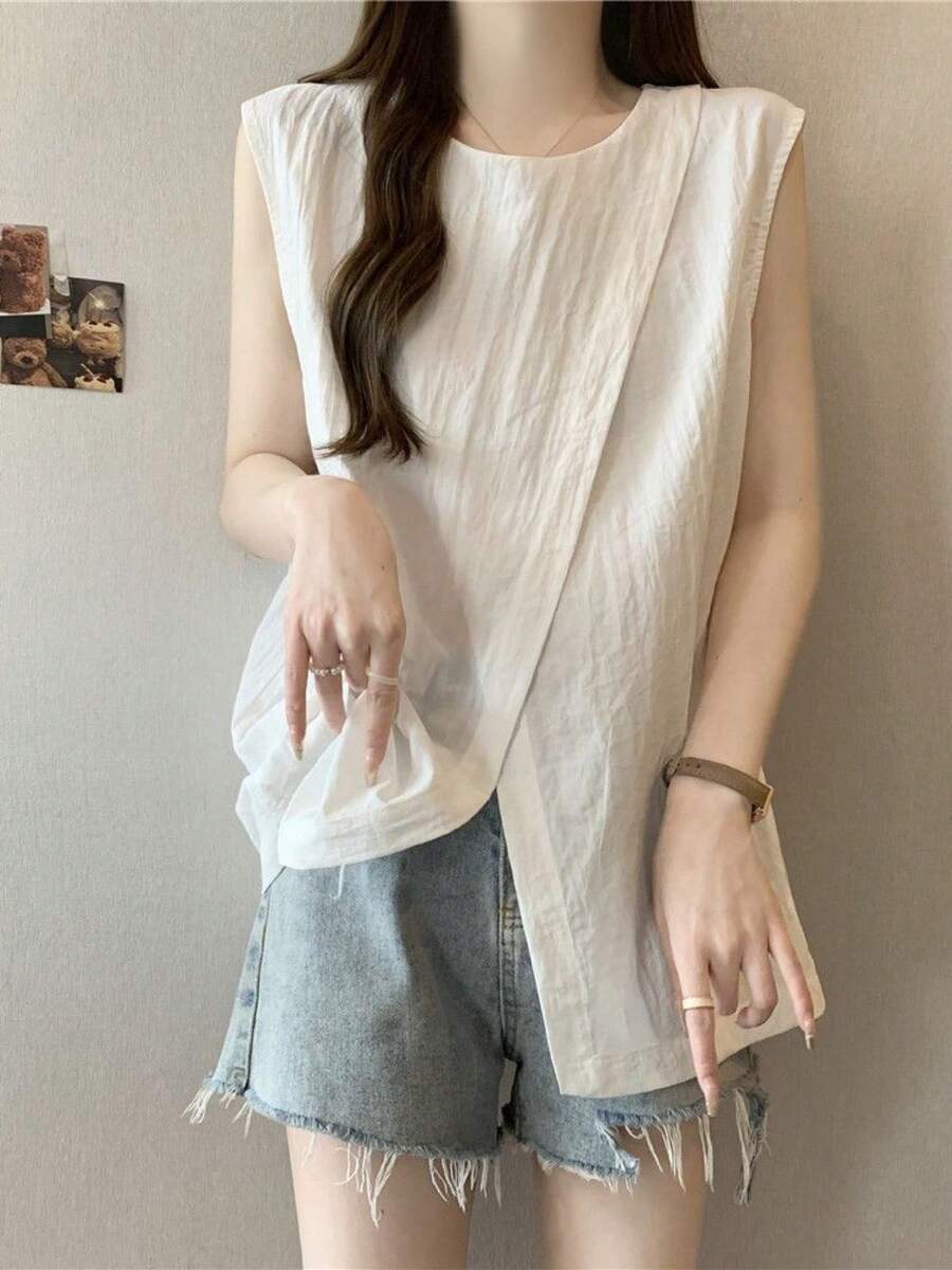 Women Blouses & Shirts - White - View 1