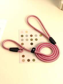 1Pc Slip Lead Dog Training P Leash, Adjustable Nylon Rope Walking Collar Lead With Metal Ring, Anti-Choke No Pull Pet Slip Leash For Small Medium Large Dogs Outdoor Walking Training - Multicolor - View 10