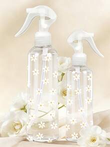 雛菊圖案按壓式高壓噴霧瓶 150/300/500ml 化妝水容器 高壓連續自動真空霧化噴瓶 透明 PET 可補充旅行噴瓶 髮用與面部噴霧 可重複填充 造型美髮工具 返校季 旅行必備 教師禮物 - 彩色 - 查看 2
