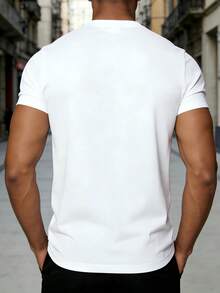 Camiseta de hombre estilo náutico vintage, diseño de ancla y llamas New Orleans Forever, ropa casual de verano, regalo para entusiastas de los viajes y amantes de la ciudad - Blanco - Ver 2