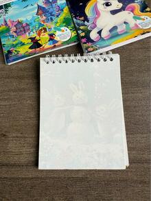 Children's Water Painting Book, Reusable Doodle Book, Water-Based Educational Magic Drawing Book For Kindergarten Students Back To School - Multicolor - View 7